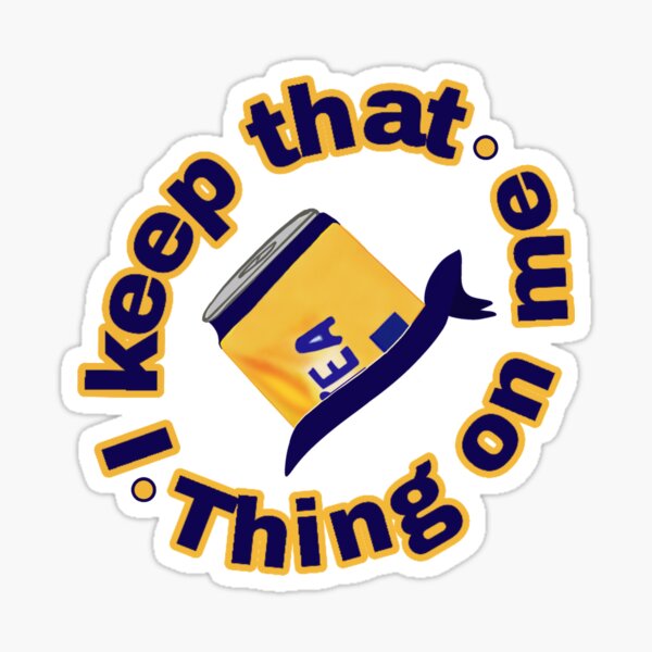 Twisted Tea smack meme keep that thing on me Sticker
