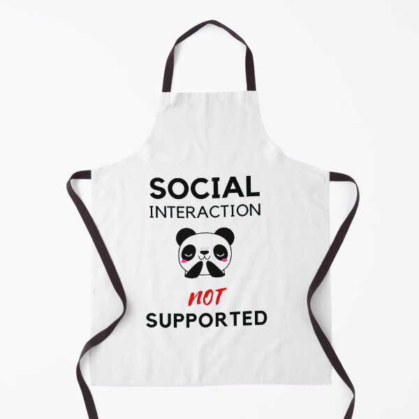 Item preview,  Social interaction not supported sarcastic quote t shirt [SNS39] designed and sold by HIPNOTIZAR  CRAFTS.