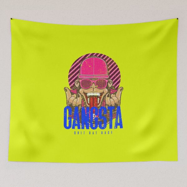 Item preview, gangsta - quit rat race designed and sold by bb-tees-by-mlee.