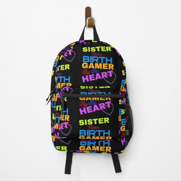 Item preview, Sister from Birth gamer by heart designed and sold by Angees.