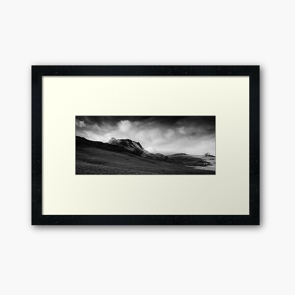 The Dragons Back Framed Art Print