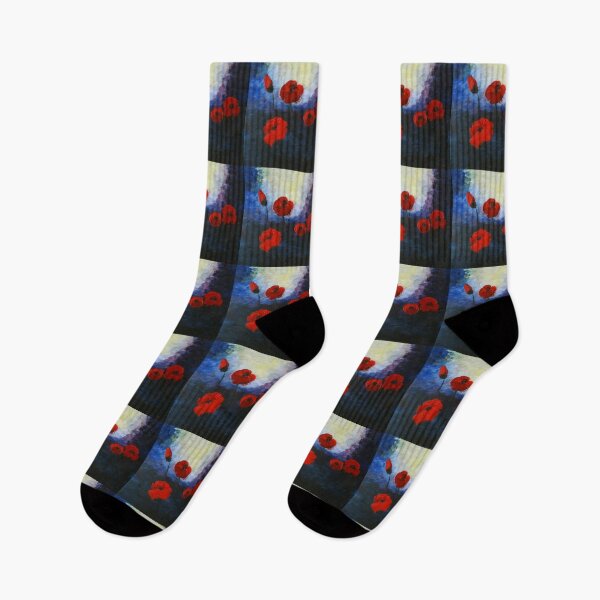 Item preview, Red Poppy Flowers designed and sold by Manitarka.