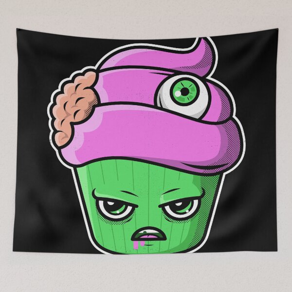 Item preview, Zombie Cupcake Scarry Design designed and sold by Christof  Hall.