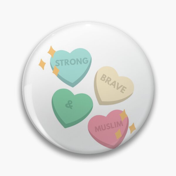 Item preview, Strong, brave and Muslim designed and sold by For The Ummah.