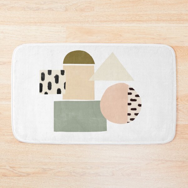 Item preview, Fun Abstract Shape Pattern by Ray Vivienne designed and sold by rayvivienne.