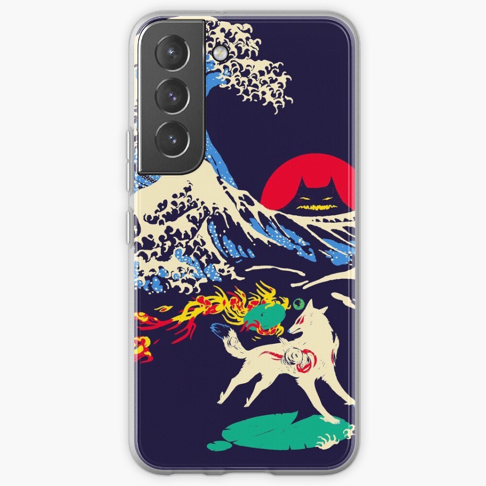 The Great Wave off Oni Island Samsung Galaxy Phone Case