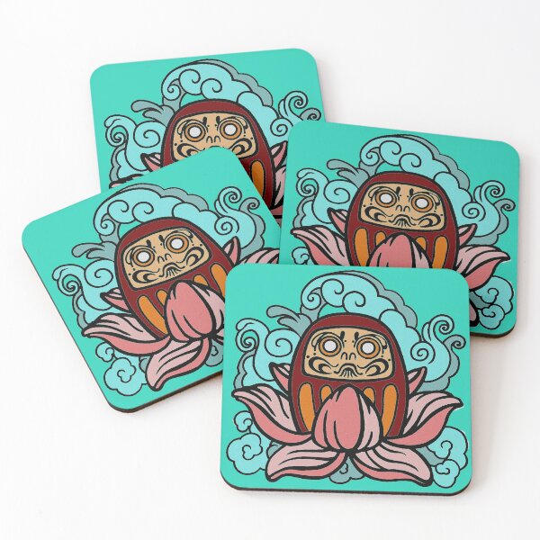 Item preview, Lotus Daruma designed and sold by sandpiperstudio.