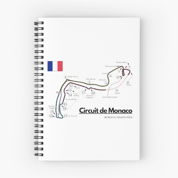 Aperçu de l'œuvre Circuit de Monaco Circuit de F1 Monaco créée et vendue par Auto-Prints.