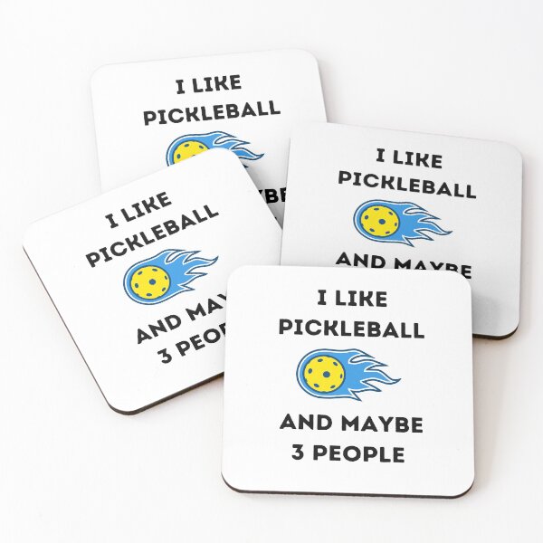 Item preview, I like Pickleball and maybe 3 people funny pickleball gift T-Shirt designed and sold by lhousshop.