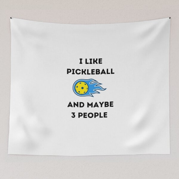 Item preview, I like Pickleball and maybe 3 people funny pickleball gift T-Shirt designed and sold by lhousshop.
