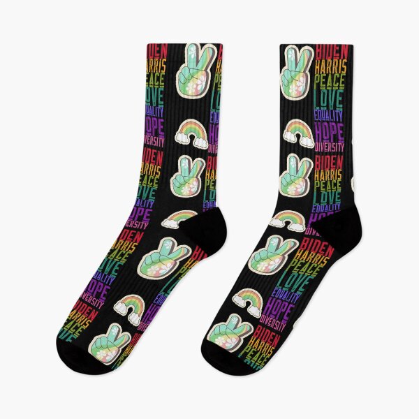 Item preview, Biden Harris Peace Love Equality Hope Diversity - Inauguration Day designed and sold by alancrapopod.