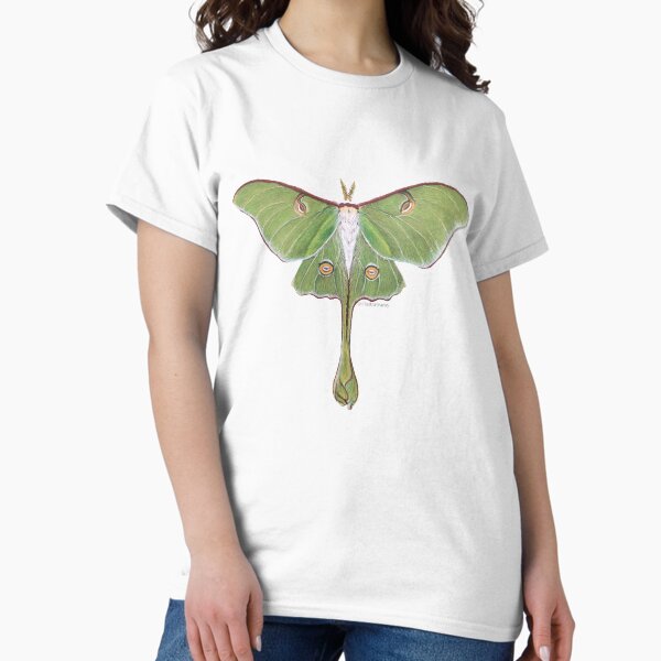 Item preview, Luna moth (Actias luna) designed and sold by illustrateamy.