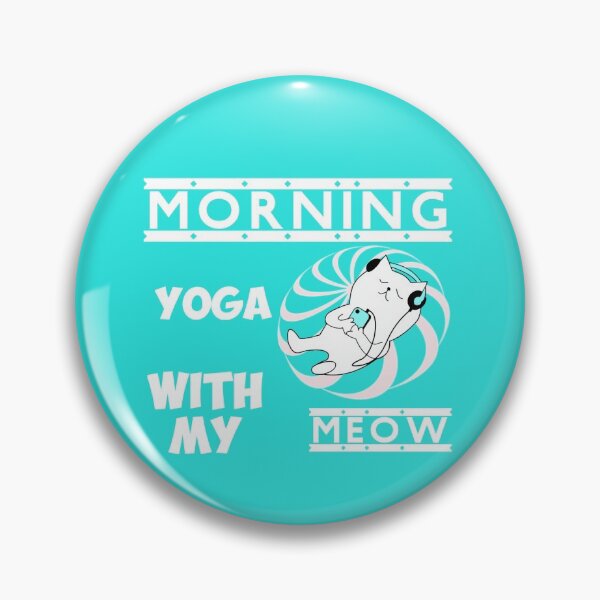 Item preview, Morning Yoga With My Sleeping Meow designed and sold by TeesFashion.