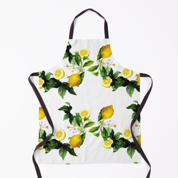 Item preview, Lemon and blossom pattern designed and sold by PG Illustration.