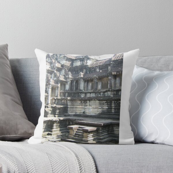 Item preview, Angkor Wat Outside Courtyard Inner Temple designed and sold by BeatPoet.