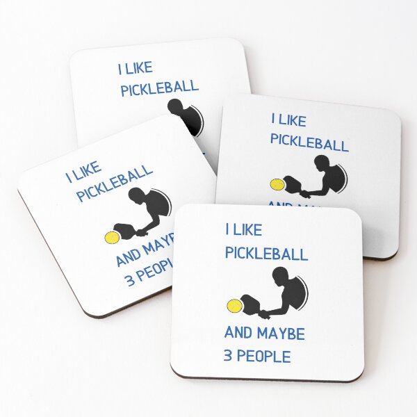 Item preview, I like Pickleball and maybe 3 people funny pickleball gift T-Shirt designed and sold by lhousshop.