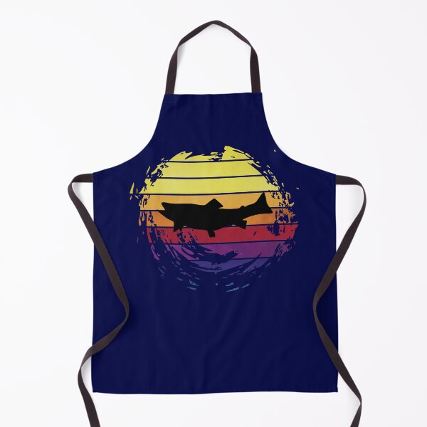 Item preview, Fish water animal on retrostyle retro background designed and sold by ChatterFox.