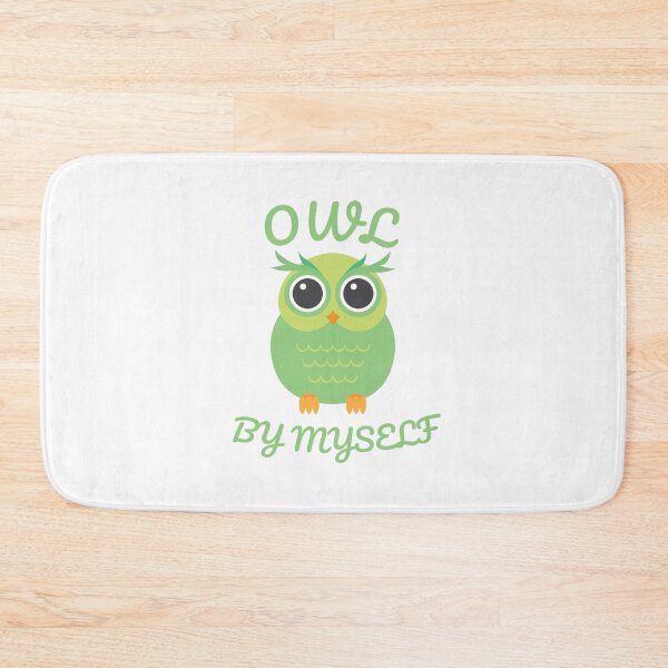 Item preview, Owl By Myself Pun designed and sold by emzimerch1.