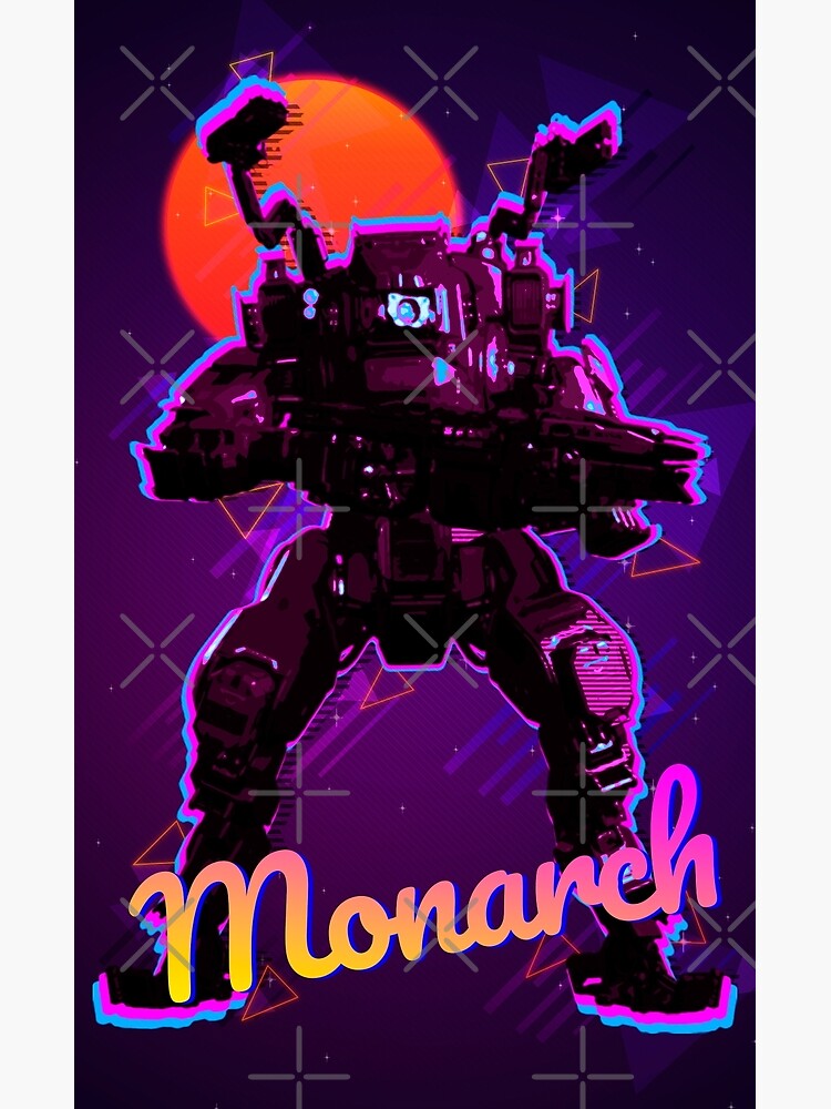 Thumbnail 3 of 3, Poster, Titanfall 2 Monarch designed and sold by Butterfly-Dream.