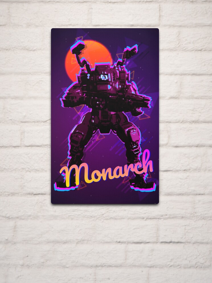 Titanfall 2 Monarch Fan Art Poster Titan Gamer Art 