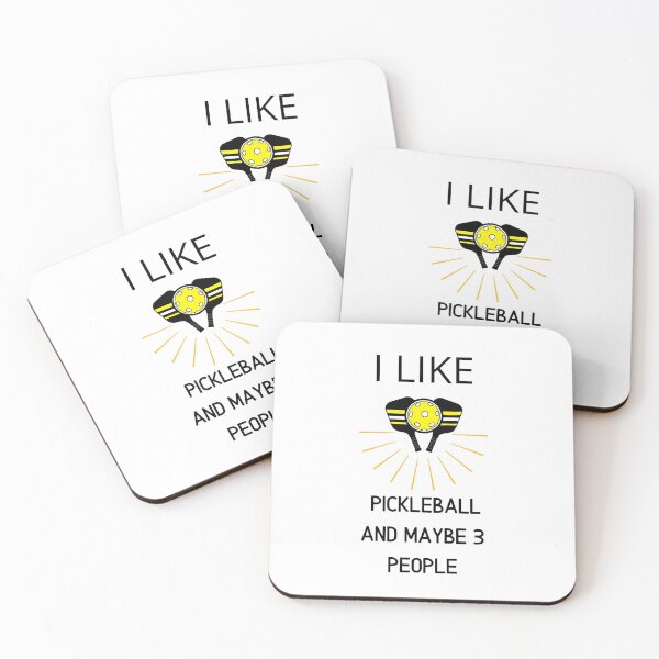 Item preview, I like Pickleball and maybe 3 people funny pickleball gift T-Shirt designed and sold by lhousshop.