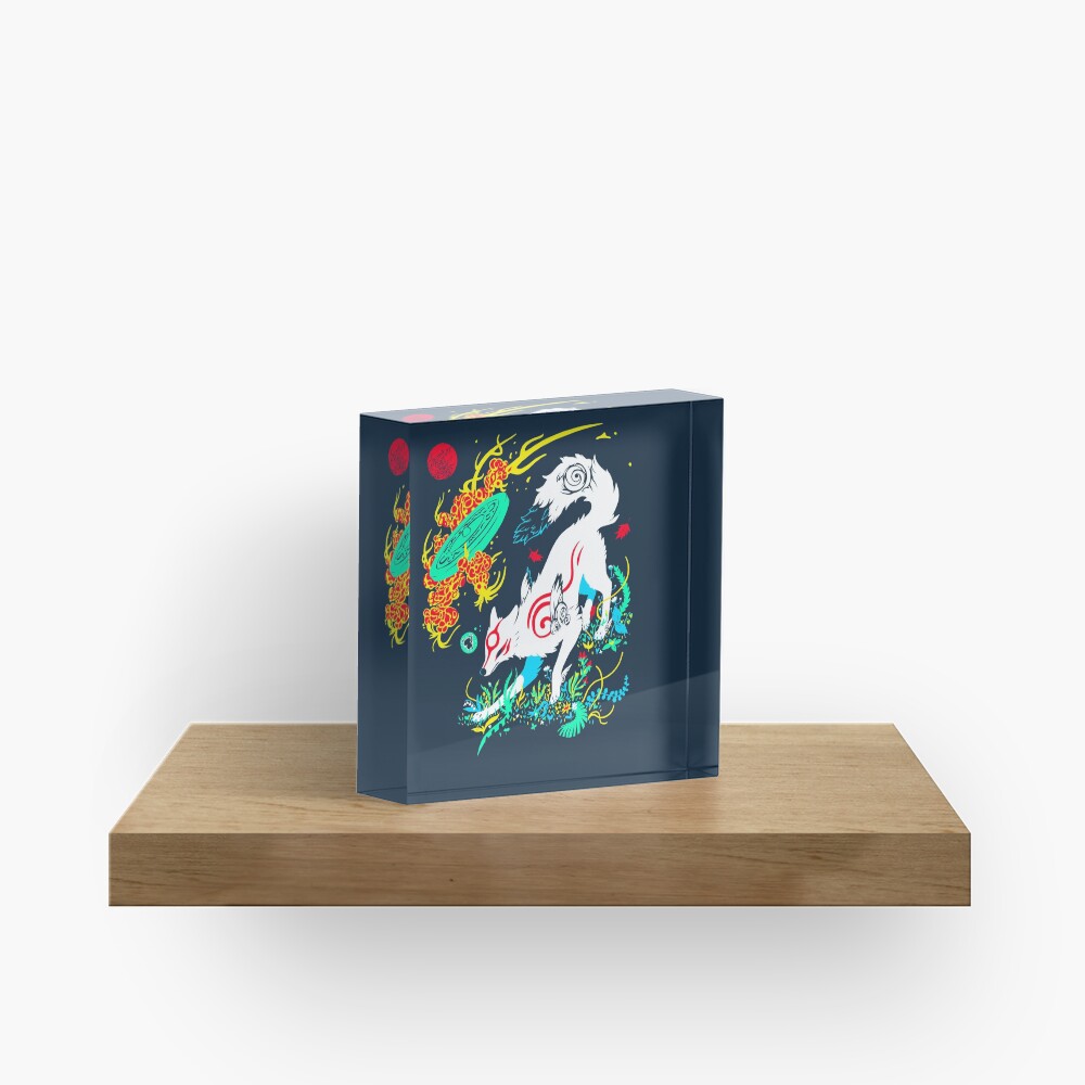 Kami of the Rising Sun Acrylic Block