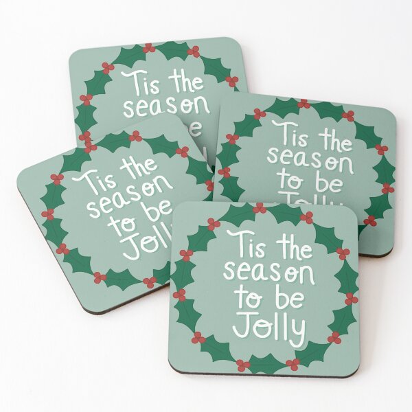 Item preview, Tis the Season To Be Jolly Wreath designed and sold by Sweet Peach.