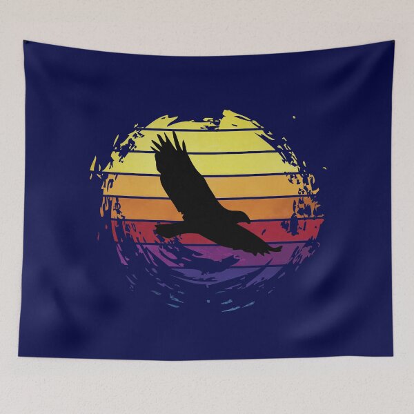 Item preview, Eagle bird animal on retrostyle retro background designed and sold by ChatterFox.