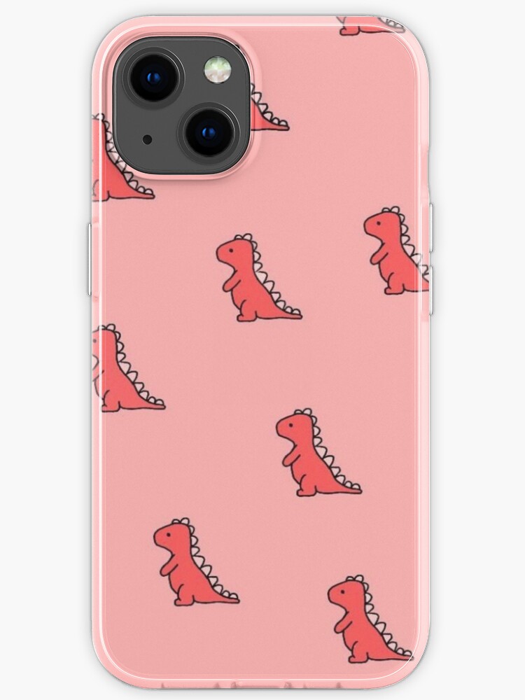 Red Dinosaur Case Iphone Case By Vsco Cases Redbubble