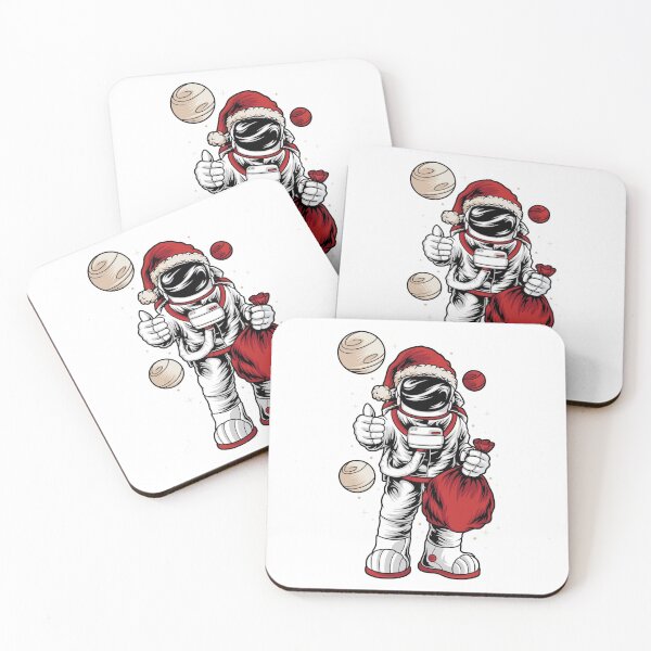 Item preview, Funny Christmas Santa Claus Astronaut Gift for Space Lovers designed and sold by LifeQuotes.