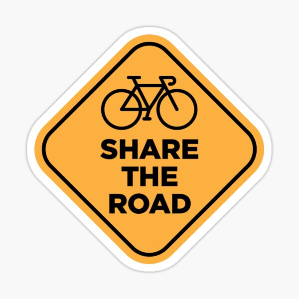 Item preview, Share the Road designed and sold by SilverSharkShop.