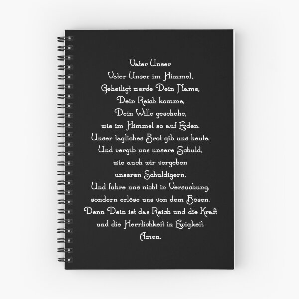 Item preview, Vater Unser, Our Father prayer in German designed and sold by Lupappdesigns.