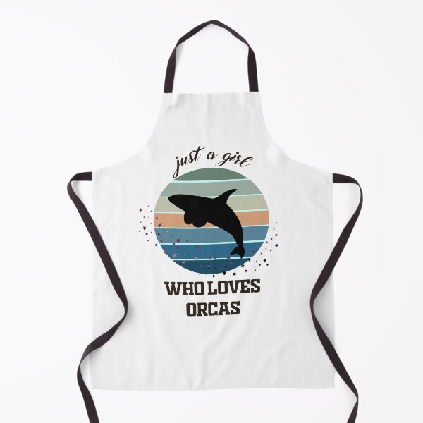Item preview, Just a Girl Who Loves Orcas designed and sold by Letters-Art.