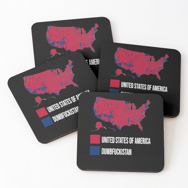 Item preview, Election Map United States of America Dumbfuckistan designed and sold by Shopini.