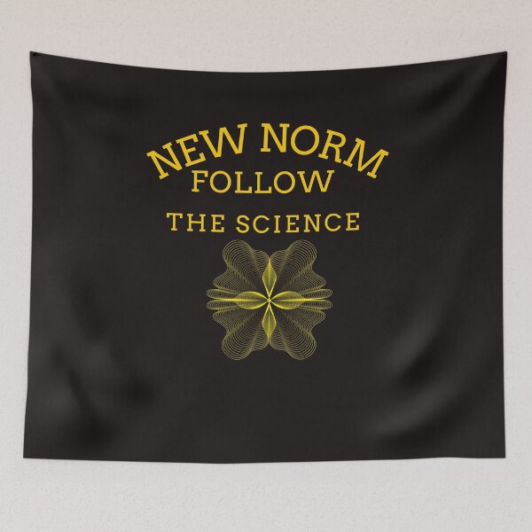 Item preview, NEW NORM FOLLOW THE SCIENCE designed and sold by GILLES VAZIRI.