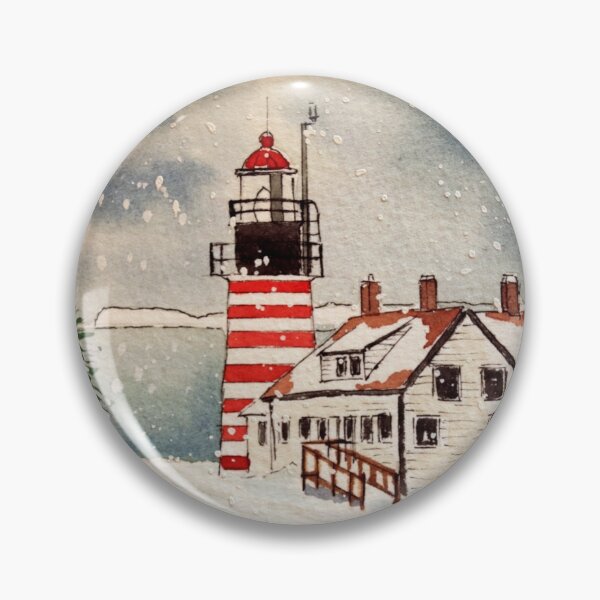 Item preview, West Quoddy Head Lighthouse. designed and sold by John Ray.