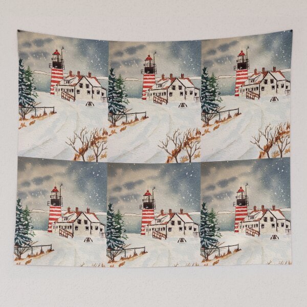 Item preview, West Quoddy Head Lighthouse. designed and sold by John Ray.