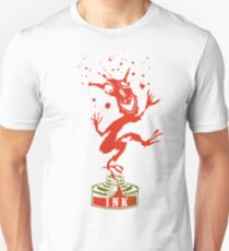 Red Ink Bottle Imp Unisex T-Shirt