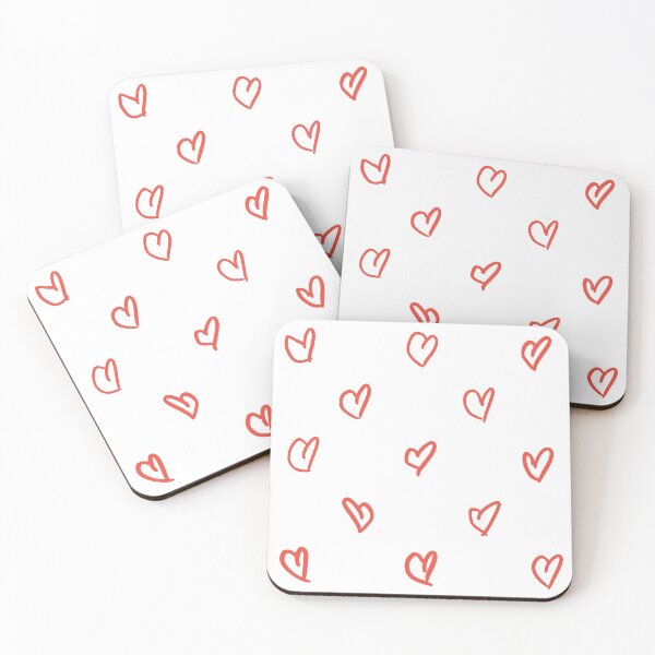 Item preview, Cute Heart Doodle Pattern designed and sold by Pavnud.