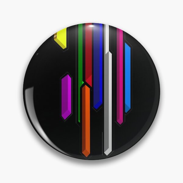 Item preview, Abstract Neon Falling Bars Black Background designed and sold by Tritonn204.