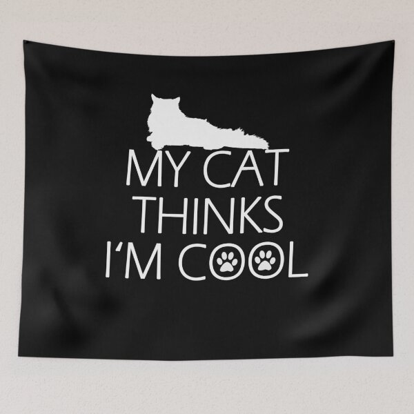 Item preview, my cat thinks i'm cool shirt Funny Cat Gifts for Cat Lovers Cute Kitty Meme Graphic Tee designed and sold by Shirtcutestore  ⭐⭐⭐⭐⭐.