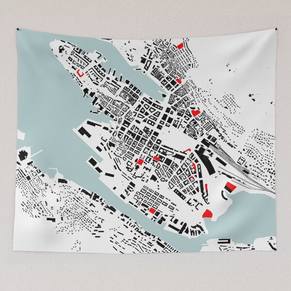 Item preview, Bergen, schools in color designed and sold by jean-nicolas.