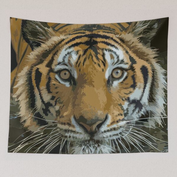 Item preview, The tiger that watches its prey. designed and sold by Karine Dupras.