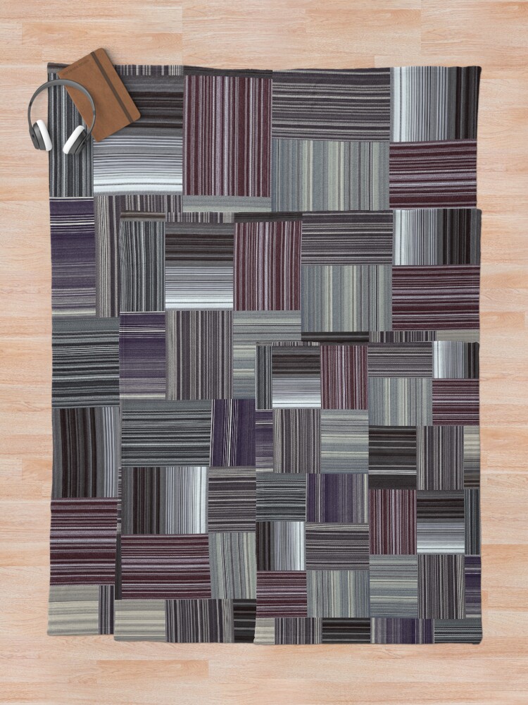 Thumbnail 5 of 6, Throw Blanket, waving pattern designed and sold by superchrupki.