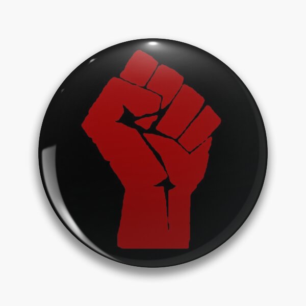 Item preview, Red Raised Fist - Punk, Radical, Revolution, Leftist, Socialist, Anarchist, Social Justice designed and sold by SpaceDogLaika.