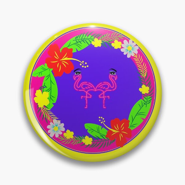 Item preview, Tropical flamingos designed and sold by The World of  LolyLocura.