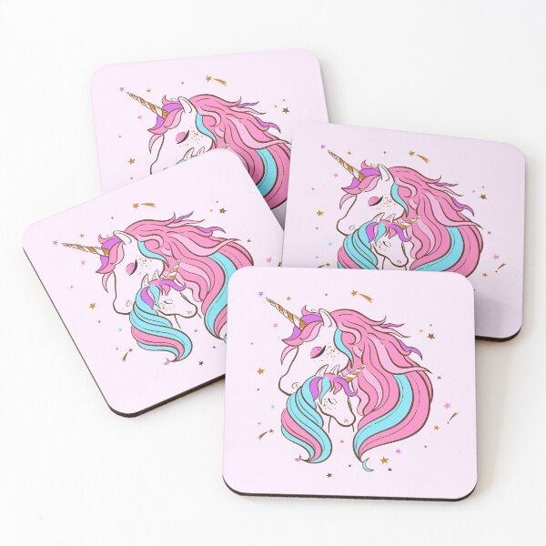 Item preview, Unicorn Family Illustration Mother Child designed and sold by SSK Designs.