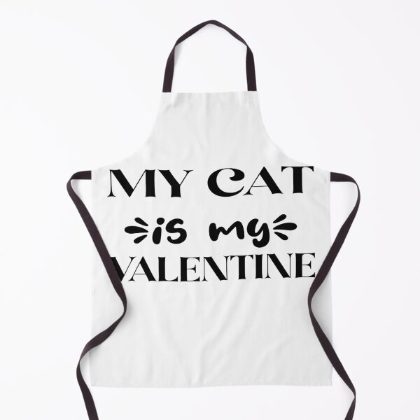 Item preview, My Cat Is My Valentine For Cat Lover designed and sold by artdes1gn.