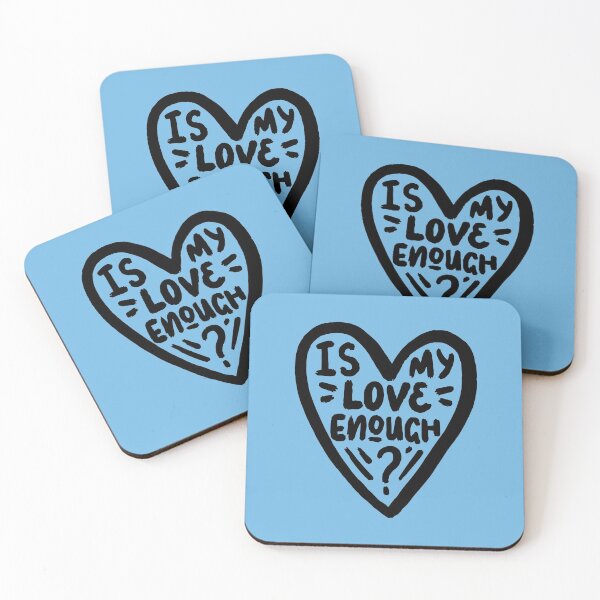 Item preview, Is my love enough? designed and sold by letterbrighter.