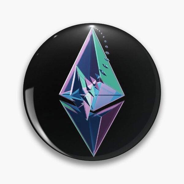 Item preview, Abstract Ethereum 2.0 Logo Black Background designed and sold by Tritonn204.